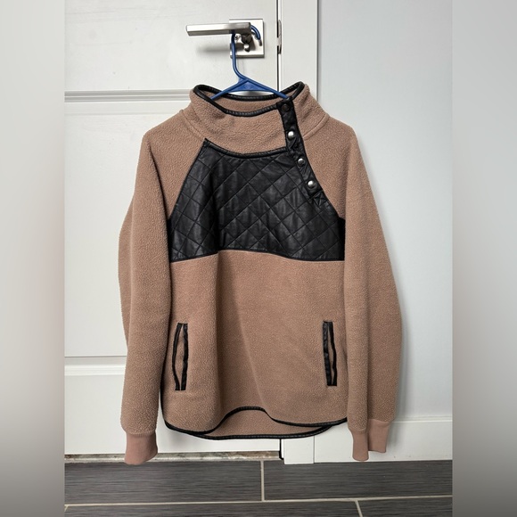 Abercrombie Fleece Snap Pullover - Picture 3 of 4